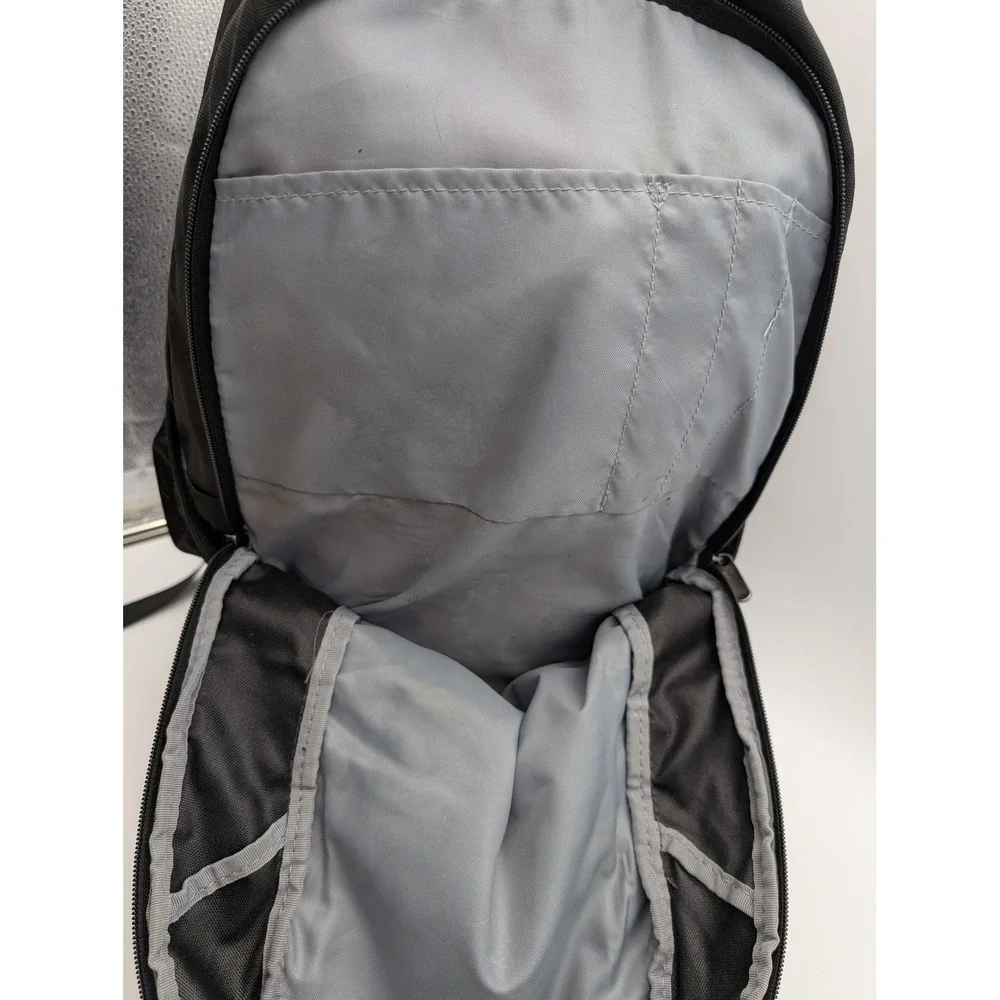 Under Armour Storm Backpack Black Gray Gold Logo Multi Compartment School Sport